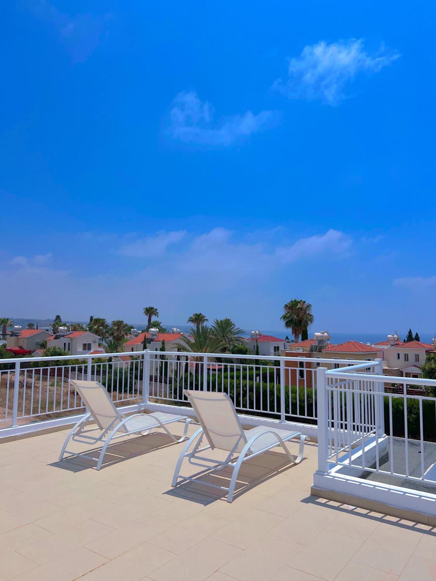 3 Bedroom Coral Bay Beach Seaview Villa I Private Pool Peyia Esterno foto